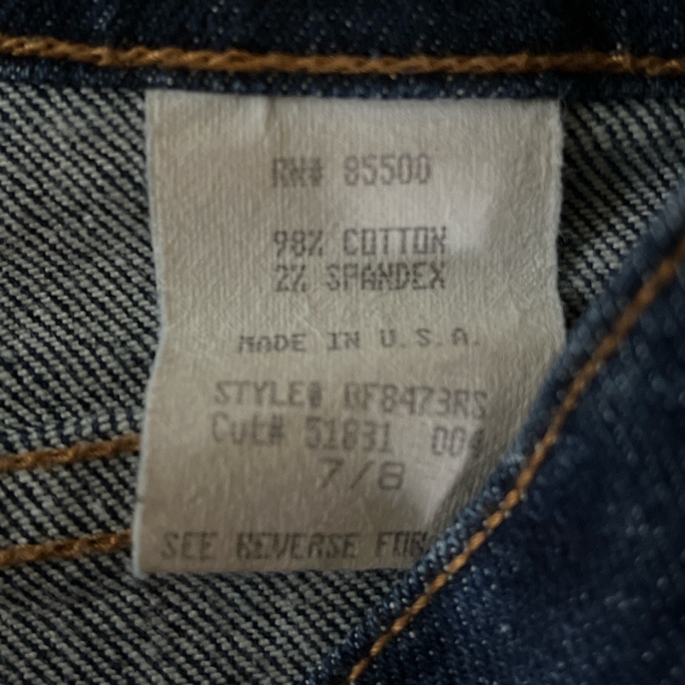 90’s VINTAGE Fragile by XOXO Jeans Mid Rise Bootcut - Picture 5 of 5